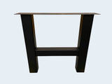 H-Design Tischgestell massiv Stahl 2er Set