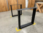 U-Design Tischgestell massiv Stahl 2er Set