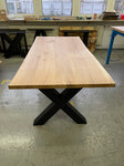 X-Design Tischgestell massiv Stahl 2er Set